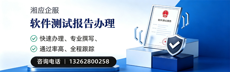 益阳软件检测报告申请服务