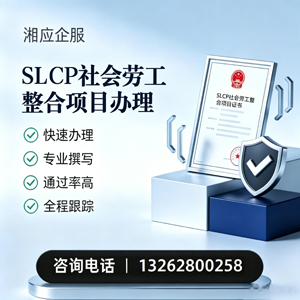 益阳SLCP社会劳工整合项目申报服务