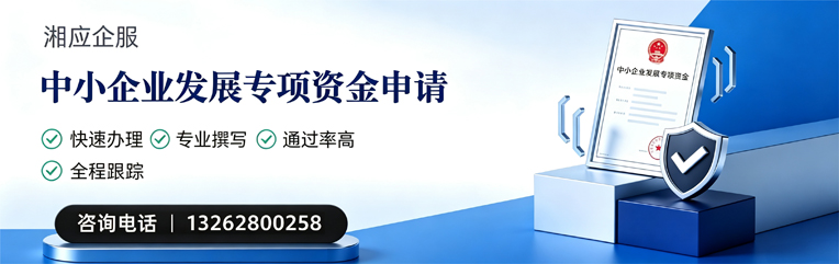 益阳中小企业发展专项资金申报服务
