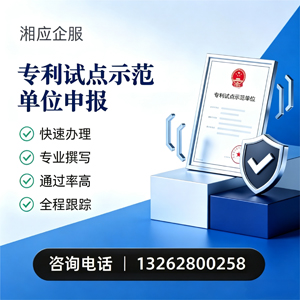 益阳专利试点示范单位申报服务